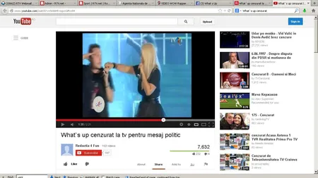 Cenzură la TVR. Liana Stanciu i-a smuls microfonul lui What's Up, în timpul unei piese VIDEO