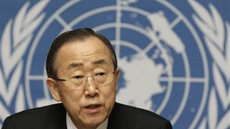 Ban Ki-moon: Raportul ONU va confirma utilizarea armelor chimice în Siria