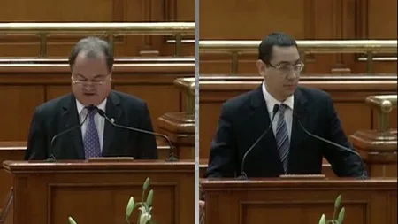 Blaga îi cere lui Ponta să retragă din Parlament proiectul privind Roşia Montană