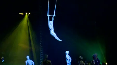 Cirque du Soleil, spectacol grandios de lumini, culoare şi acrobaţie la Romexpo VIDEO