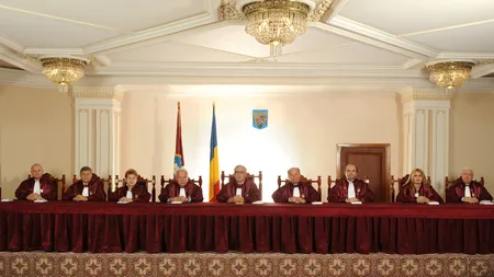 CCR: Între ICCJ şi Senat există conflict constituţional în cazul Mora, Senatul urmează să decidă