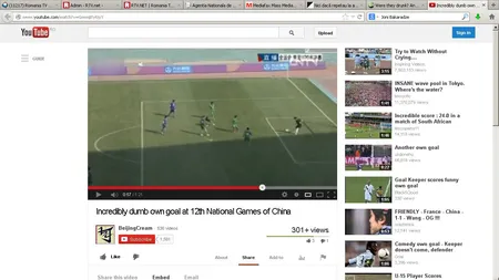 Un lanţ de gafe uluitoare şi cel mai stupid autogol al anului. Fază incredibilă în China VIDEO