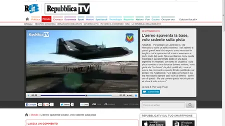 SPECTACULOS, dar PERICULOS: O aeronavă Hercules a fost la un pas de a face MĂCEL pe pistă VIDEO