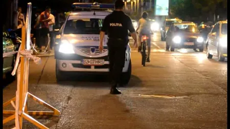Poliţişti atacaţi cu o GRENADĂ de un bărbat în Buzău VIDEO
