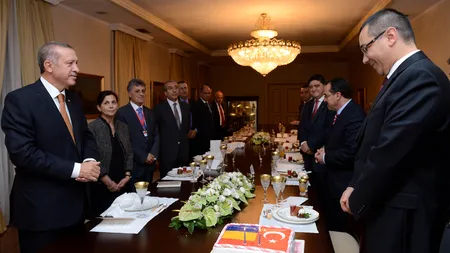 Victor Ponta, discuţie între patru ochi cu premierul turc, Recep Tayyip ERDOGAN