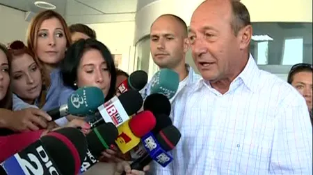 Traian Băsescu, PRIMELE DECLARAŢII după ce şi-a văzut nepoţica: 