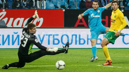 Dorinel Munteanu, îngropat de portar. Greşeală hazlie în Liga Europa, Kuban a pierdut din nou VIDEO