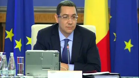 Ponta: Vom lua un credit de 1 miliard de dolari anual de la Banca Mondială