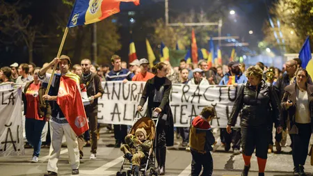 PROTESTE faţă de proiectul Roşia Montană în Capitală şi în ţară