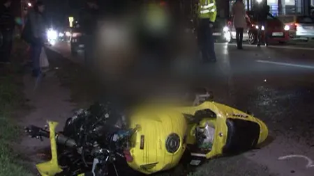 ACCIDENT TERIBIL în Constanţa: Un motociclist a murit după ce s-a izbit de o automacara VIDEO