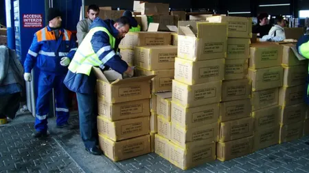 Poliţiştii au confiscat 500 de tone alimente care nu aveau documente legale