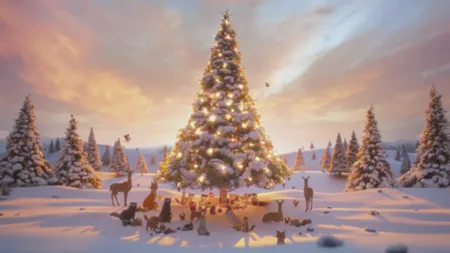 Cea mai frumoasă reclamă de Crăciun, de anul acesta, inspirată de ursul Yogi VIDEO