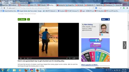 Cea mai PROASTĂ aruncare la BOWLING din TOATE TIMPURILE VIDEO