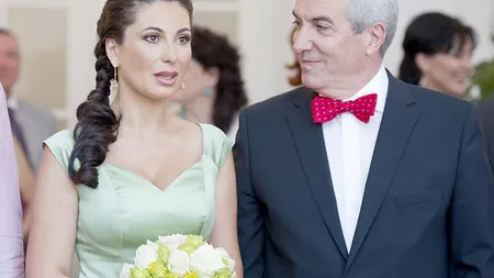 Călin Popescu Tăriceanu şi noua lui soţie, petrecere de nuntă la Palatul Ghika din Capitală VIDEO