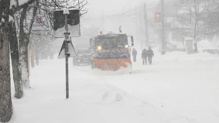 Vine iarna! HARTA drumurilor cu RISC de ÎNZĂPEZIRE