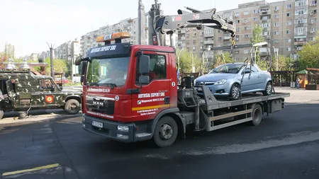 Ridicarea maşinilor parcate neregulamentar, SUSPENDATĂ în sectorul 4 al Capitalei