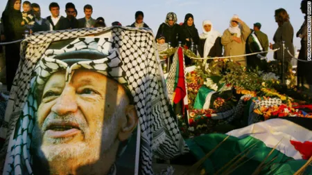 Experţii elveţieni nu pot spune că poloniul l-a ucis pe Arafat, dar nici nu pot exclude acest lucru