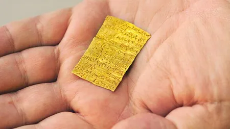O tăbliţă asiriană din aur a fost restituită Germaniei de către SUA. Fusese cumpărată pe câteva ţigări