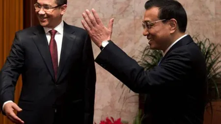 Victor Ponta: I-am învăţat pe chinezi cu afinata. La început au fost circumspecţi
