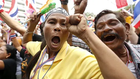 Manifestaţii de amploare în Thailanda. Protestatarii cer plecarea de la putere a Guvernului