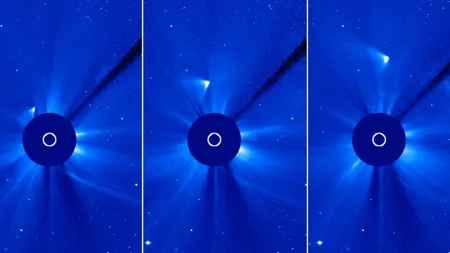 Cometa ISON trăieşte, în mod miraculos: Obiectul spaţial este mai tare ca Soarele VIDEO