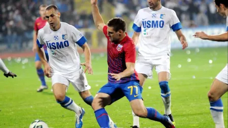 Liga I. Steaua Bucureşti - Pandurii Târgu Jiu: 1-1
