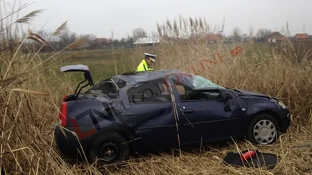 Diplomat român, implicat într-un accident rutier în Timiş