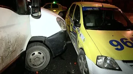 Accident cu iz de telenovelă, în Capitală: Un bărbat a dat cu maşina peste soţia sa din cauza amantei VIDEO