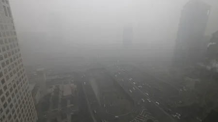 Poluarea din China se vede din spaţiu. VEZI FOTO