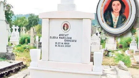 Aici se află înmormântată ELODIA, avocata dispărută în urmă cu şase ani