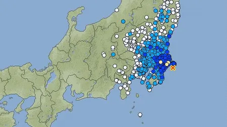 Cutremur de 5,5 grade în apropiere de Tokyo. Seismul s-a simţit şi la Fukushima