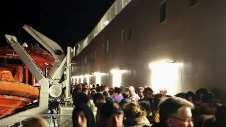 Şase persoane au fost rănite într-un incendiu produs la bordul unui feribot, în Marea Nordului