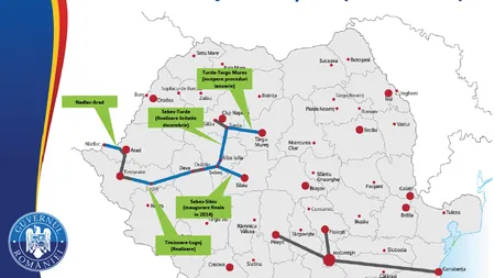 Ponta şi Şova au inaugurat lotul patru al Autostrăzii Orăştie - Sibiu