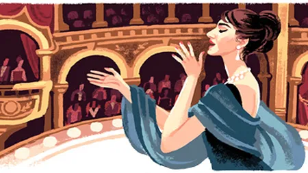 MARIA CALLAS, celebrată de Google, la 90 de ani de la naştere