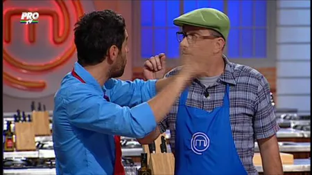 MASTERCHEF s-a lăsat cu scandal: Doi concurenţi au ajuns LA UN PAS DE BĂTAIE