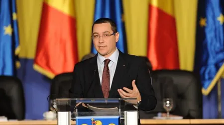 Victor Ponta: Cel mai realist termen de adoptare a monedei euro este 2018 VIDEO