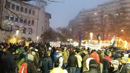 PROTEST în Capitală faţă de modificarea Codului Penal: 