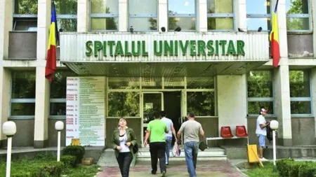 Un bărbat A CĂZUT de la ETAJUL 14 al Spitalului Universitar din Capitală
