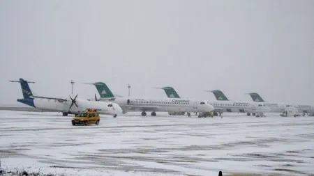 Aeroporturile din Capitală sunt deschise. Traficul aerian se desfăşoară normal