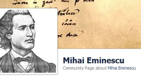 Generaţia Facebook i-a dat like lui Mihai Eminescu. Râzi cu lacrimi dacă citeşti mesajele pentru poet