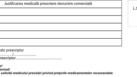 Schimbare RADICALĂ în prescrierea reţetelor. Medicii vor fi obligaţi să justifice medicamentele