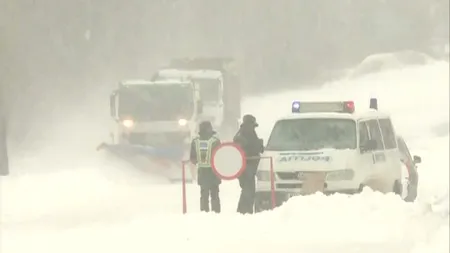 DRUMURI INCHISE: TRAFICUL rutier, BLOCAT pe A2, A4 şi pe mai multe drumuri naţionale