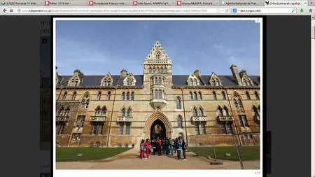 GAFA ANULUI la Oxford. Celebra universitate şi-a UMILIT public studenţii