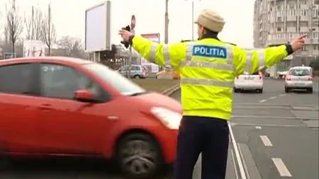 Razie de amploare a poliţiştilor rutieri în BUCUREŞTI: 43 de şoferi au rămas fără permis