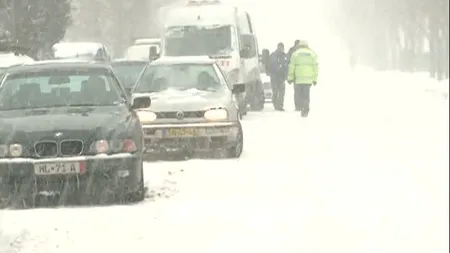 Situaţie gravă în Buzău: Mai multe localităţi, izolate din cauza viscolului