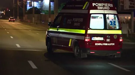 Pericol de explozie. O cisternă încărcată cu acetonă s-a răsturnat pe DN 79