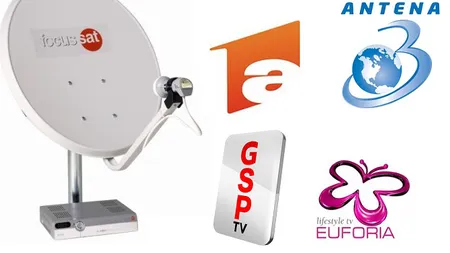 Televiziunile Antena Group, SCOASE din grila Focus Sat