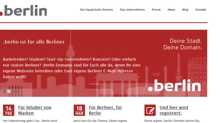 Berlinul devine primul oraş din Europa cu un domeniu propriu de internet - 