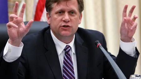 Ambasadorul SUA în Rusia şi-a fracturat din nou un deget la doar două luni de la un incident asemănător