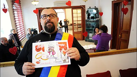 Zece cupluri din sectorul 4 al Capitalei s-au căsătorit de Ziua Îndrăgostiţilor